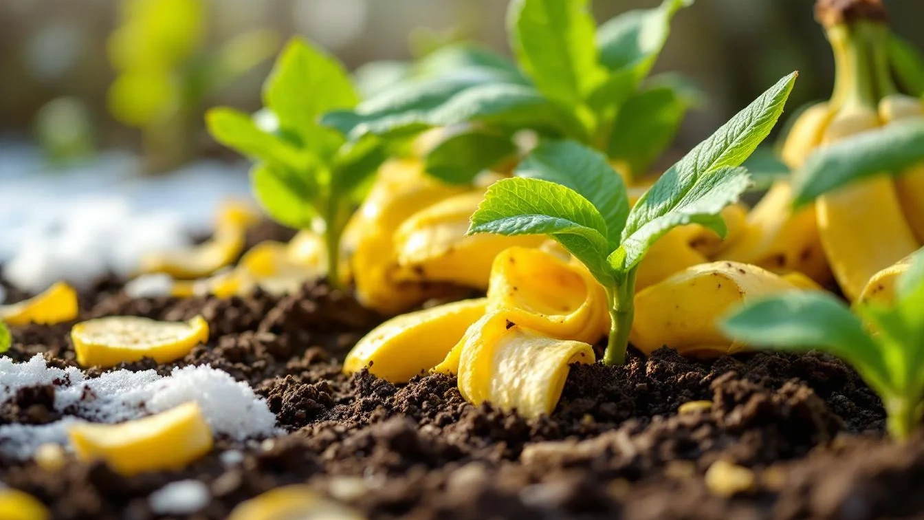 Bananenschalen als Dünger: Warum Biologen diesen Bio-Abfall für Pflanzen empfehlen