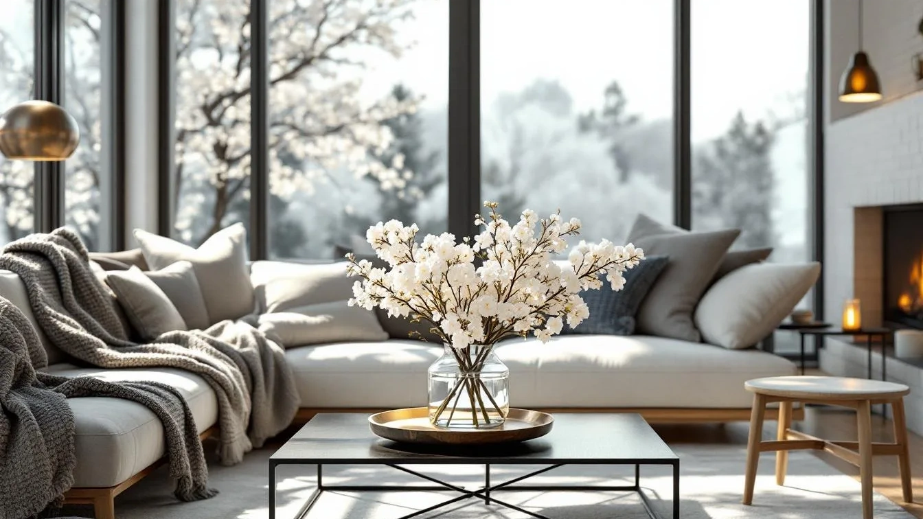 Ein Dekorateur verrät, warum Schneeball-Blüten jedes Wohnzimmer im Winter sofort verwandeln