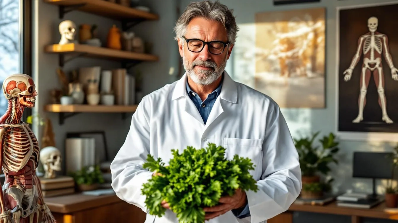 Ein Ernährungsberater erklärt, warum Grünkohl im Winter Haut und Knochen stärkt