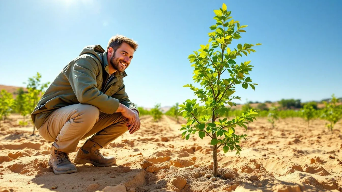 Ein Förster verrät, wie China mit Bäumen eine riesige Wüste stoppt