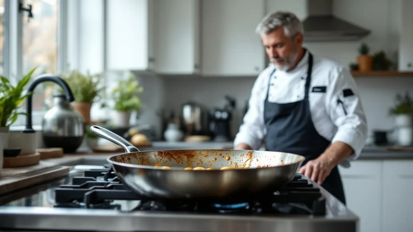 Ein Koch verrät, warum Sie die Pfanne nach dem Eierbraten nie sofort spülen sollten