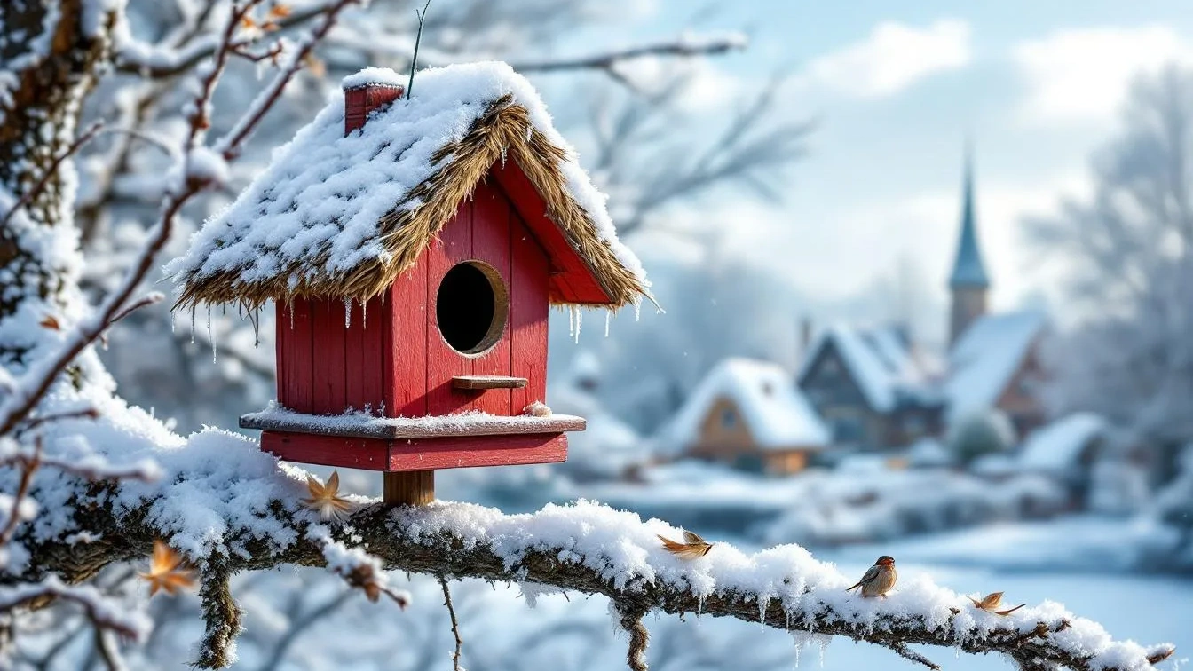 Ein Vogelfreund verrät, warum dein Vogelhaus im Winter leer bleibt