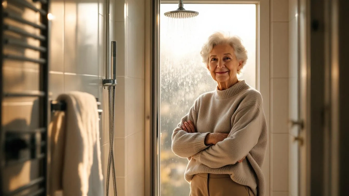 Ich duschte 30 Tage weniger oft, das raten Experten für Senioren