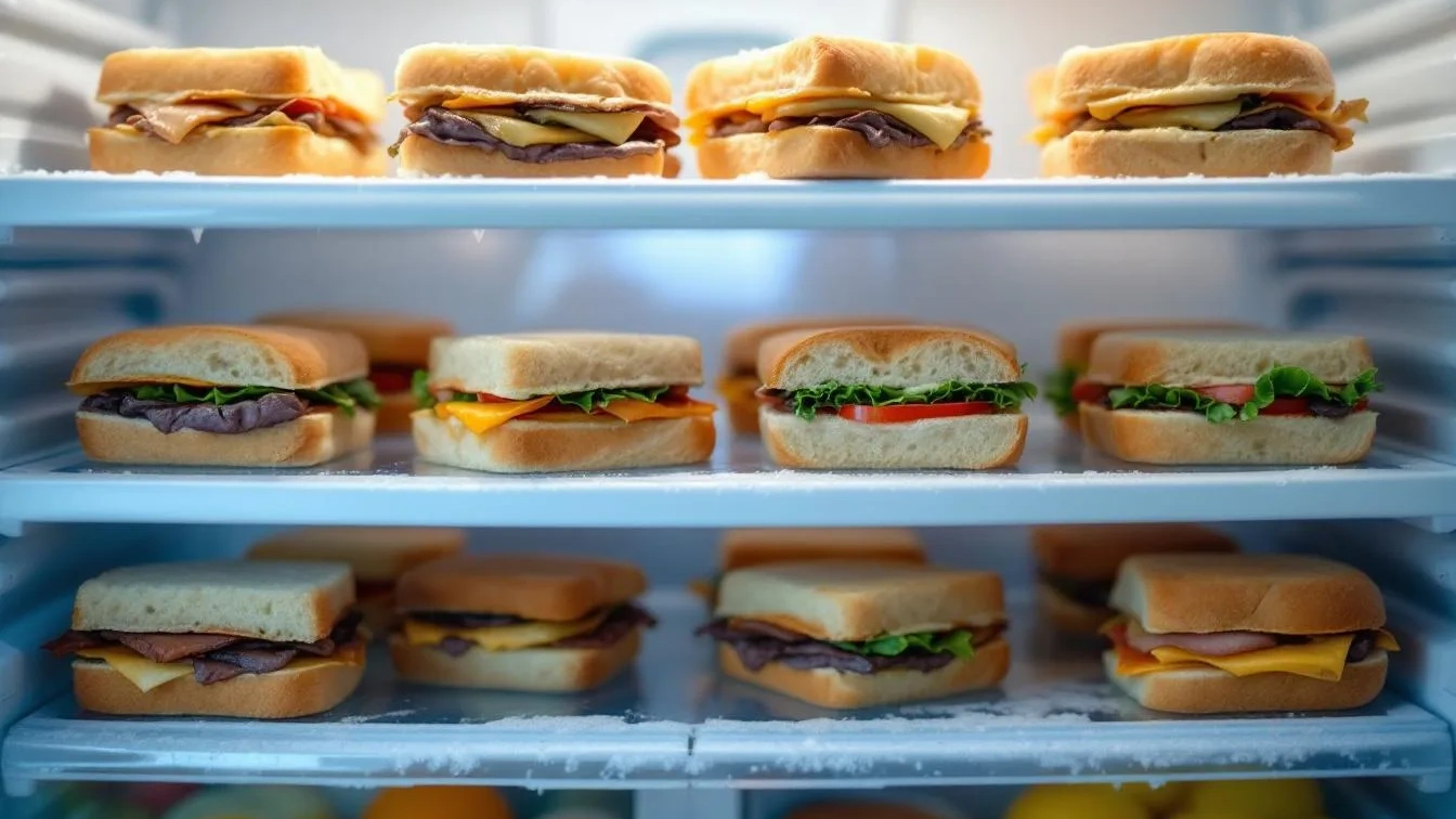 Ich habe Mini-Sandwiches 7 Tage im Kühlschrank aufbewahrt, hier ist das Ergebnis