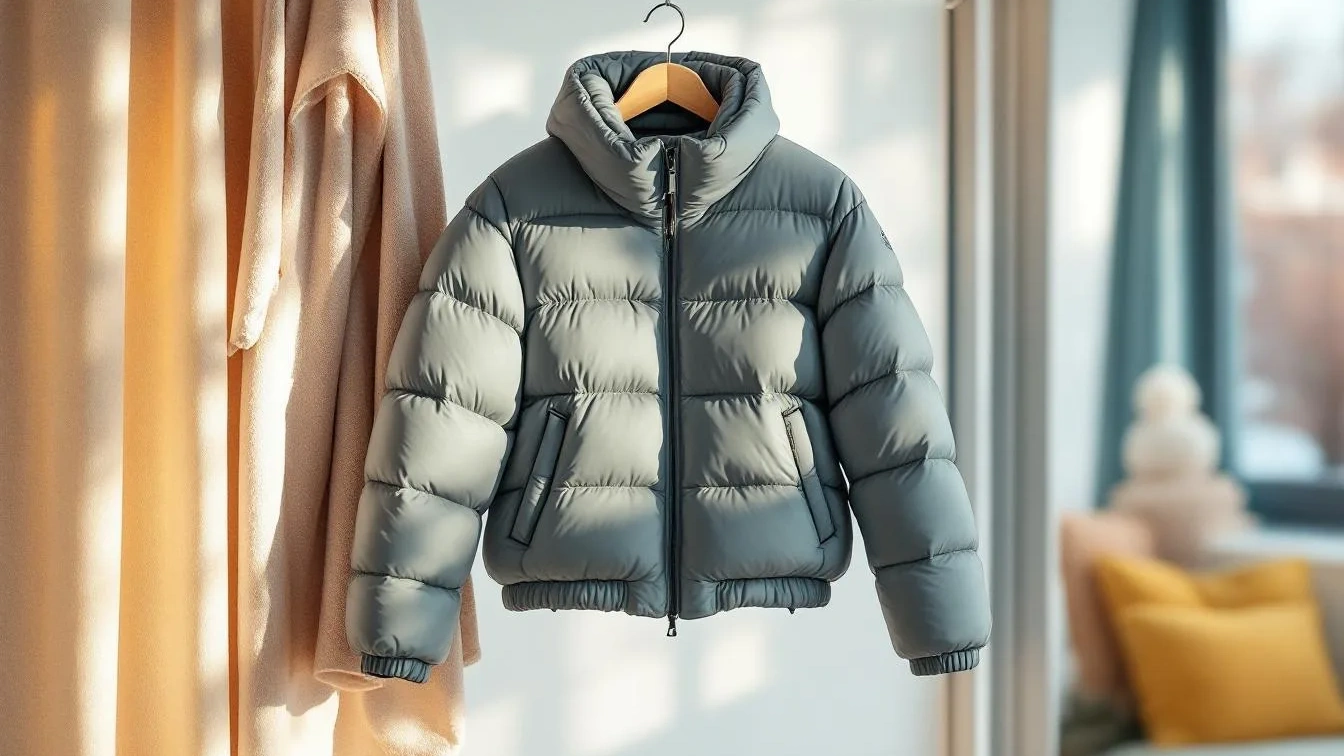 Ich habe meine Daunenjacke so gewaschen, jetzt ist sie fluffig und riecht frisch