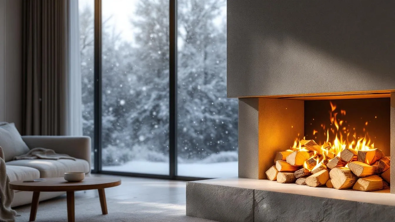 Ich heizte 30 Tage lang mit Pappelholz, mein Kaminverhalten änderte sich komplett