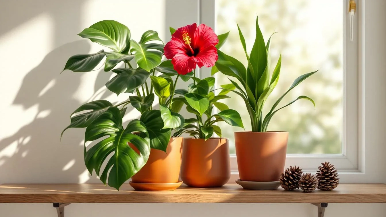 Ich nutzte 30 Tage lang den Tannenzapfen-Trick, meine Zimmerpflanzen blühten auf