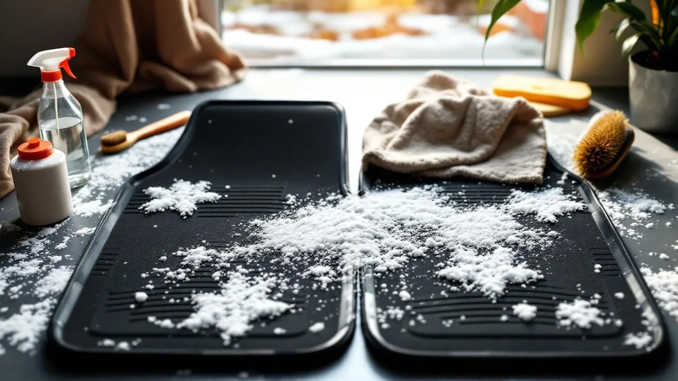 Kein Essig nötig: Mit diesen 5 Schritten Autofußmatten vom Wintergeruch befreien