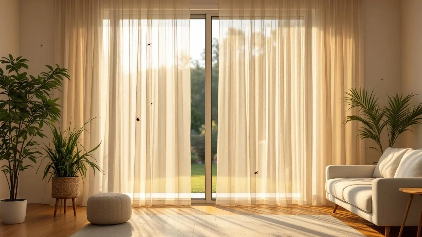 Kein Spray und kein Netz, dieser günstige Vorhang stoppt Mücken sofort