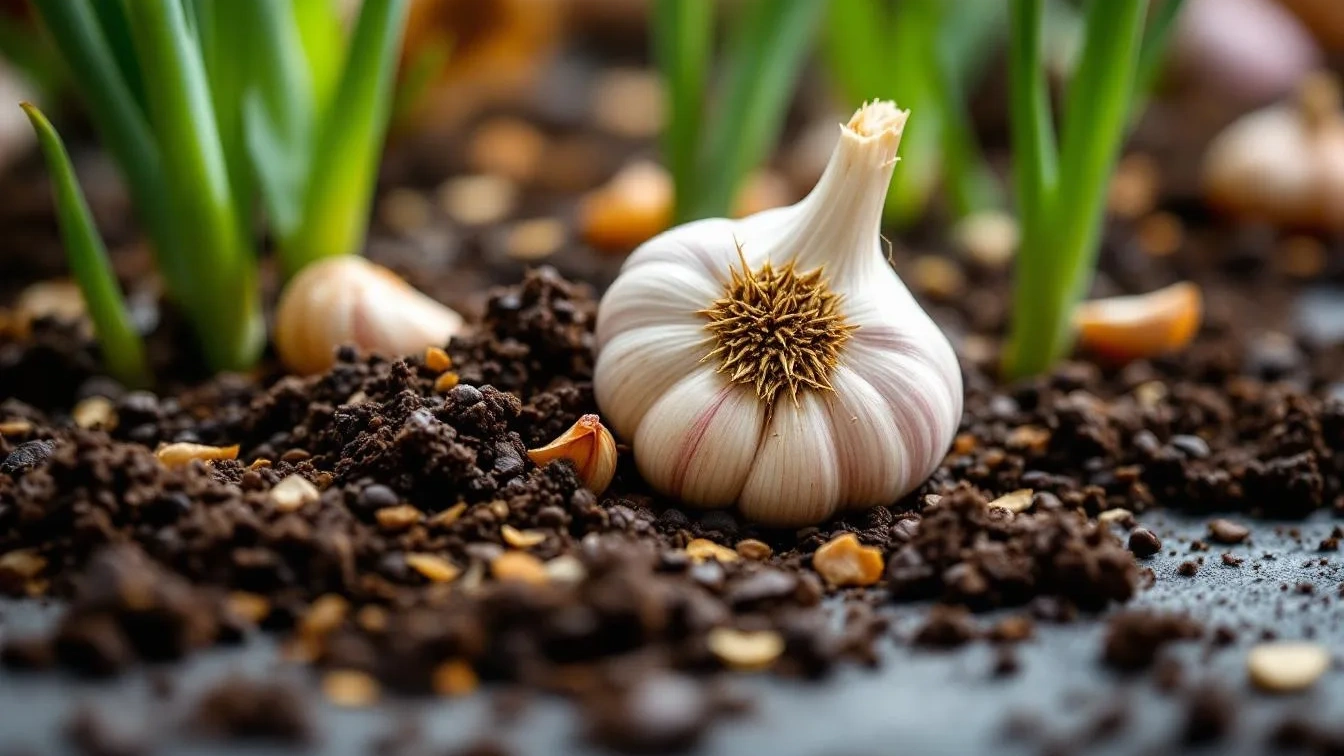 Warum Kaffeesatz und Knoblauchschalen im Garten Wunder wirken