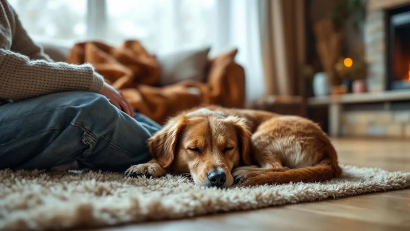 Warum dein Hund ständig zu deinen Füßen schläft: überraschende Gründe