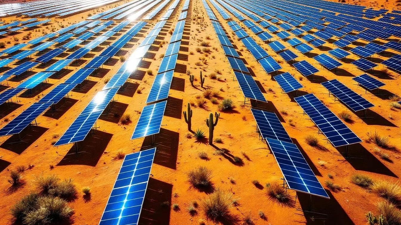 Was in Wüsten voller Solarpanels wirklich mit der Natur passiert