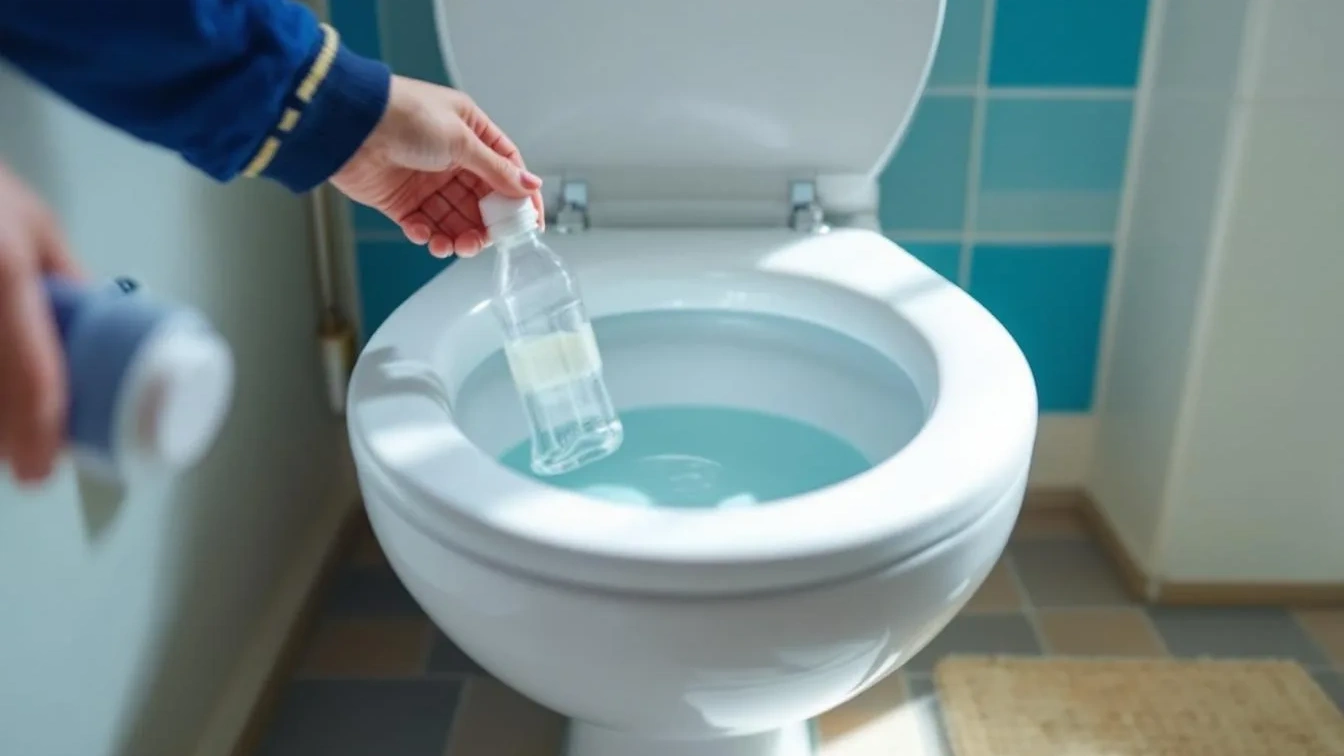 Weder Bleichmittel noch Essig, dieser Trick beseitigt Kalkflecken im WC