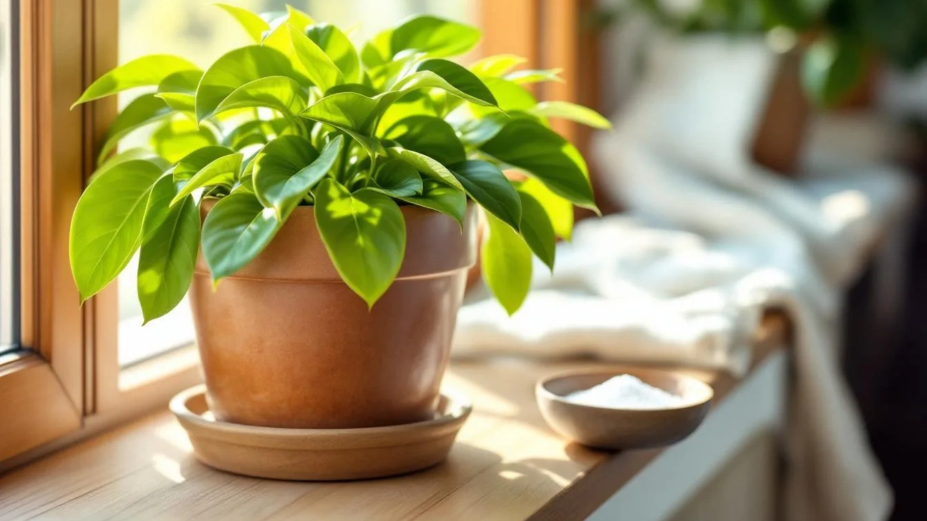 Weder Dünger noch Chemie, Natron für Zimmerpflanzen unbedingt ausprobieren