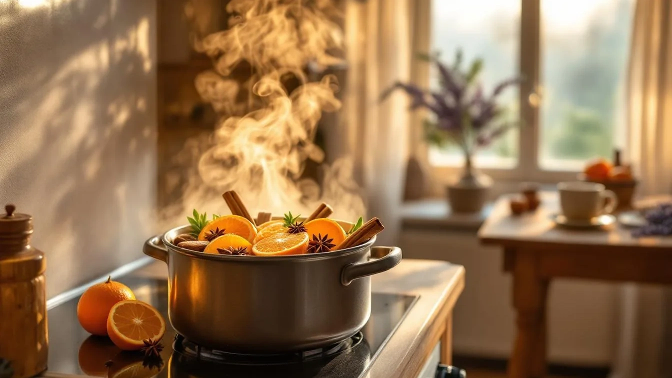 Weder Kerzen noch Spray, dieser Simmer Pot duftet in Minuten natürlich