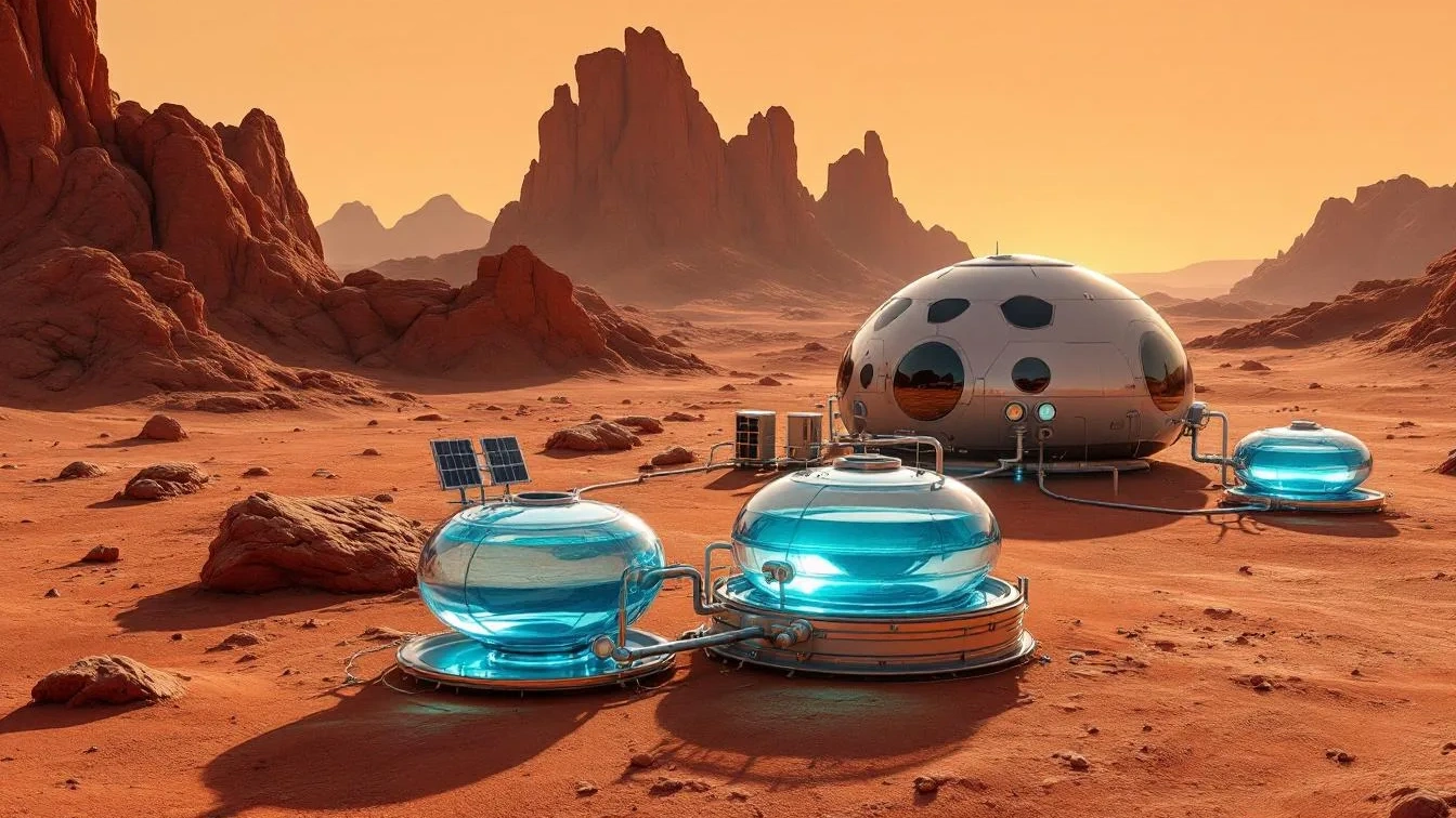 Weder Roboter noch Bohrer, warum Wasser über eine echte Marsbasis entscheidet