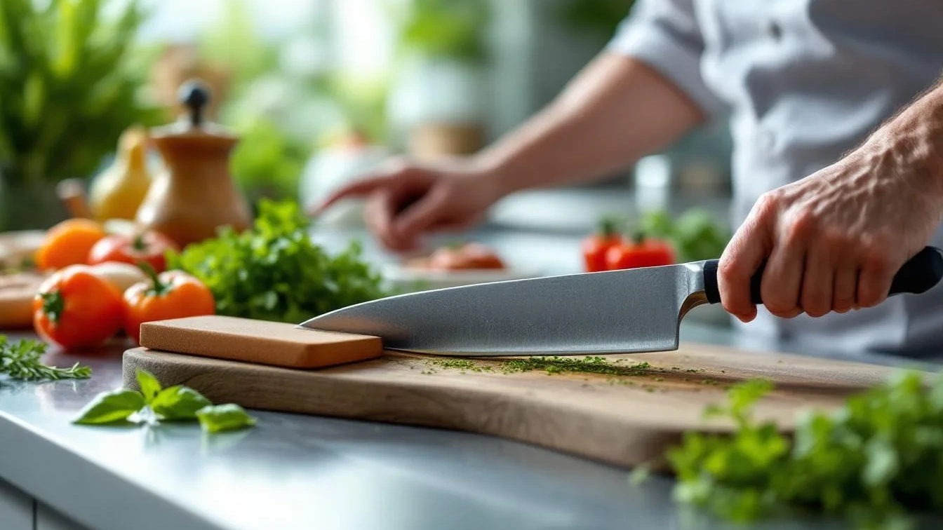Weder Schleifstein noch Profi: So wird dein Küchenmesser in Minuten scharf