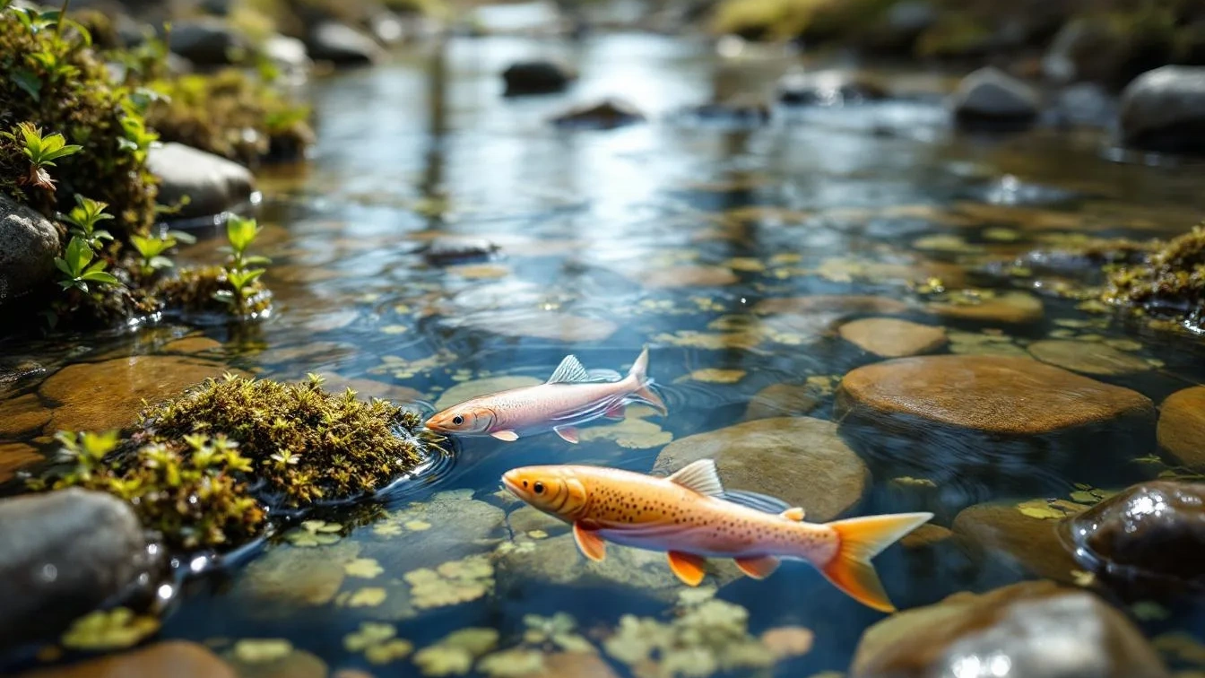 Wie Naturliebhaber bedrohte Fischarten durch einfache Eingriffe im Wasser retten